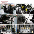 HT8 Fanuc Slant Bed CNC Centro de giro China Auto Tornio Auto Máquina con Informe de prueba de Japón UBC